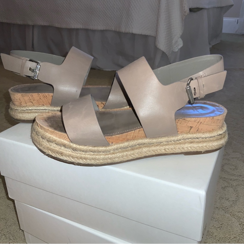 Marc Fisher platform espadrille sandal